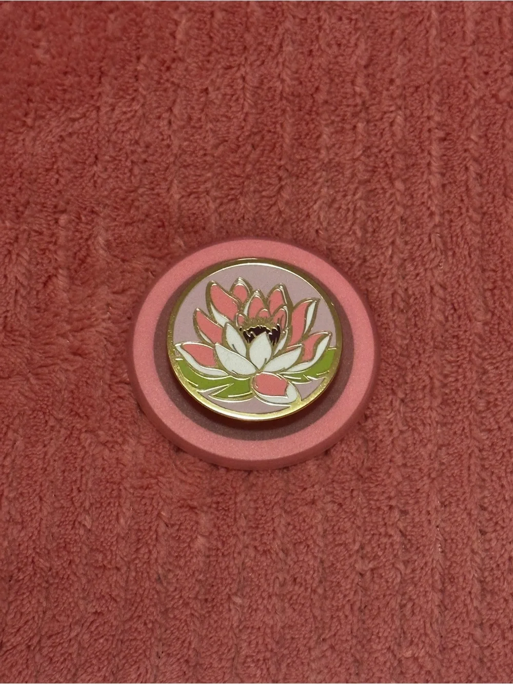 Pink Lotus Phone Grip PopSocket Magnetic